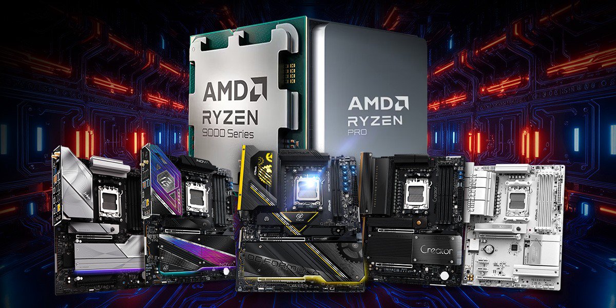 Read more about the article ASRock AM5 Motherboards Fully Support the Latest AMD Ryzen™ Processors