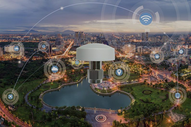 You are currently viewing GNSSL125DM26NM Active GNSS L1/L2/L5 Timing Antenna